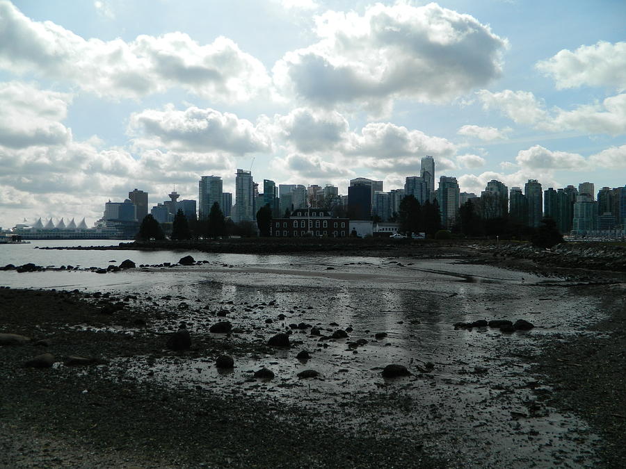 City Photograph - Tides Out View of the City by Nicki Bennett