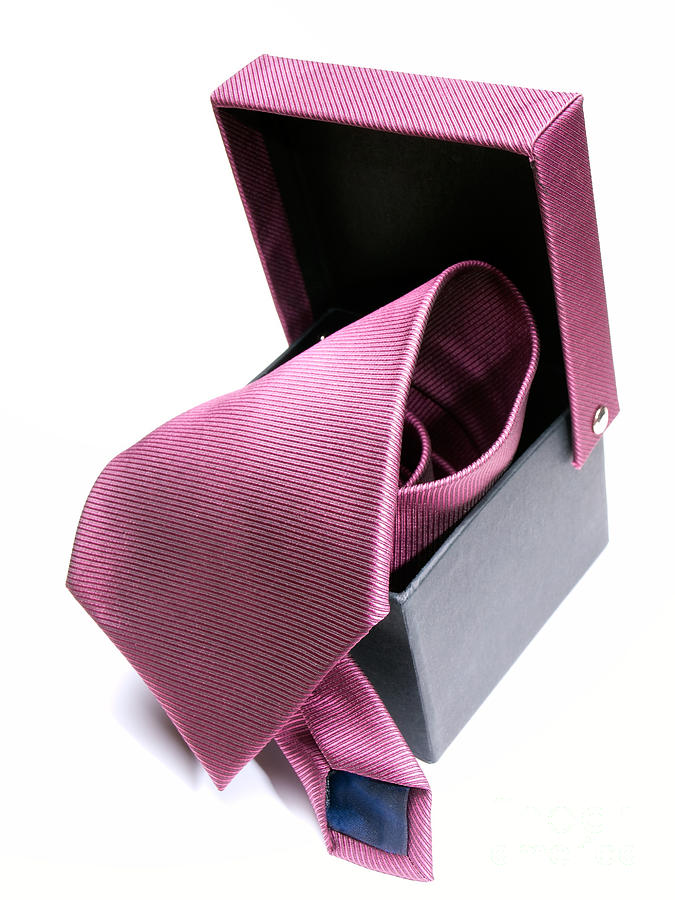 Clothing Photograph - Tie box by Sinisa Botas