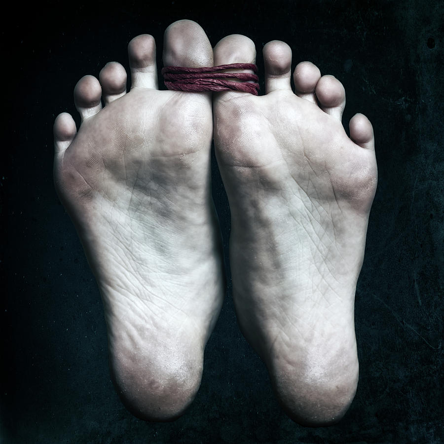 Tied Big Toes Photograph by Joana Kruse