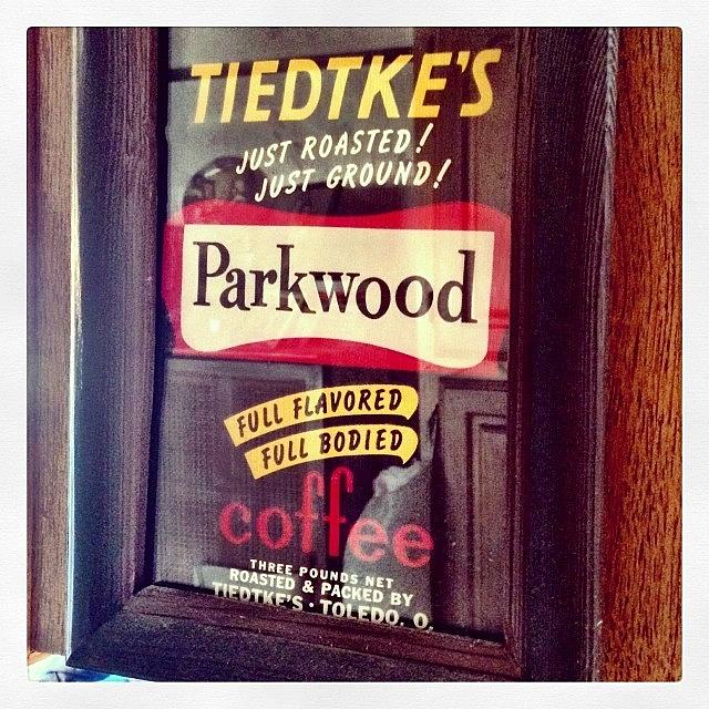 Coffee Photograph - Tiedkes Parkwood #coffee #toledo by Adam Hansen
