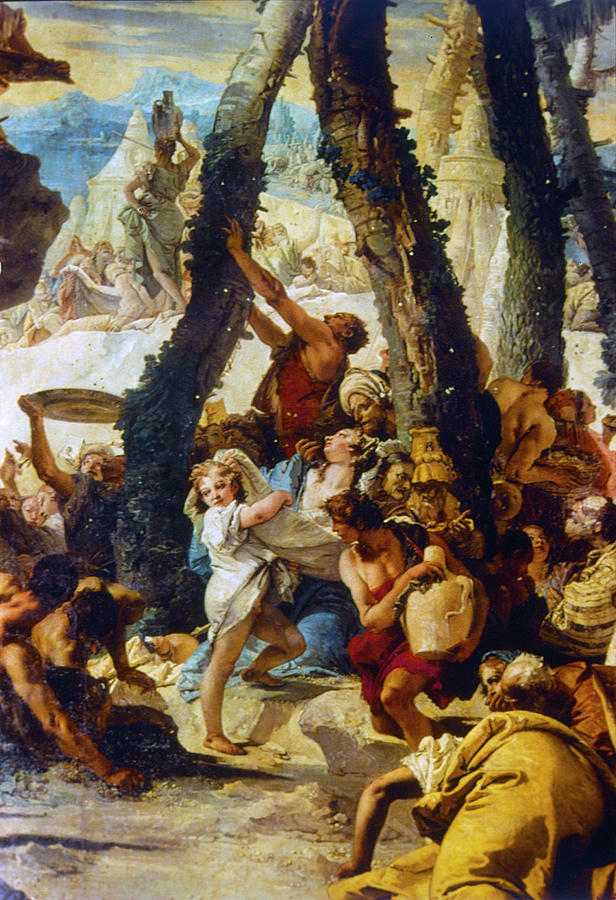 Tiepolo Manna, C1741 Painting by Granger