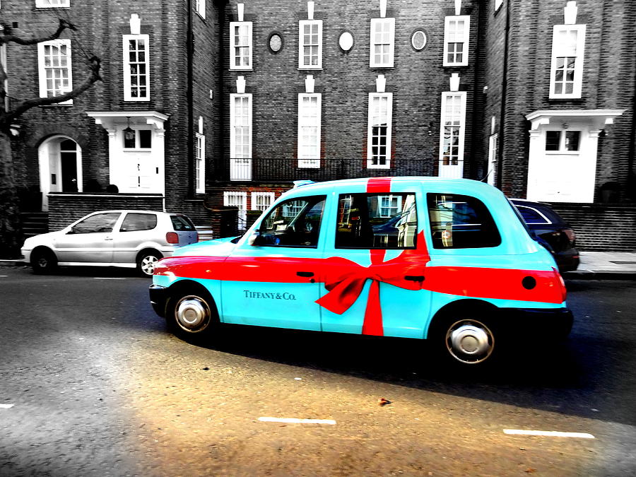 Tiffany Blue Box Cab in London Photograph by Funkpix Photo Hunter