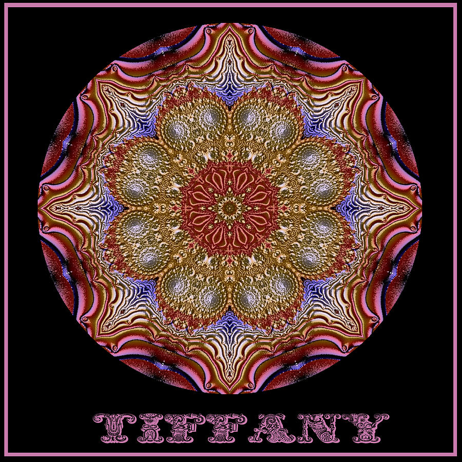 Tiffany No 2 Digital Art by Charmaine Zoe