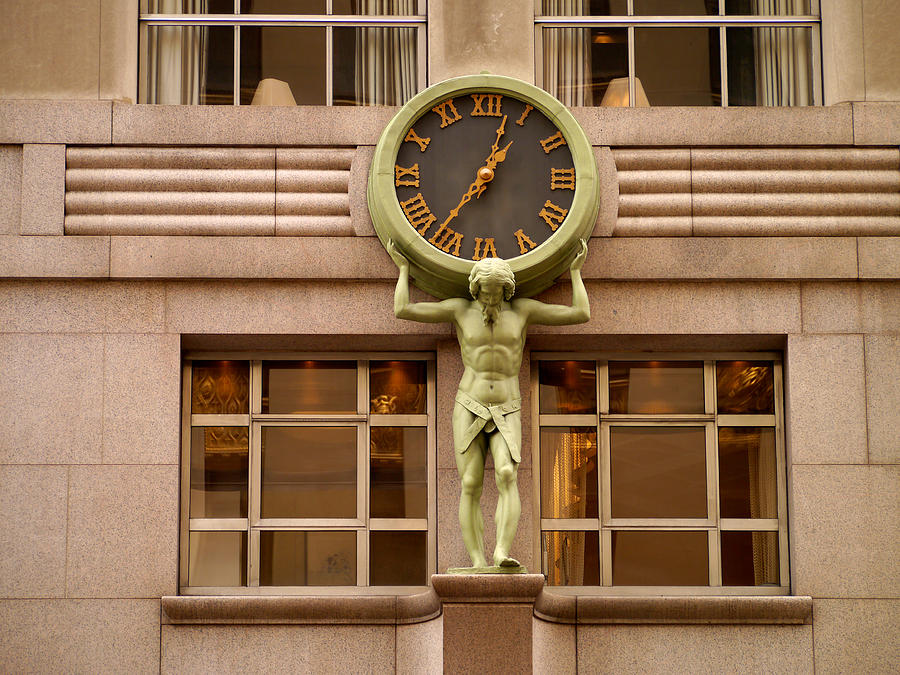 Tiffanys Clock Photograph
