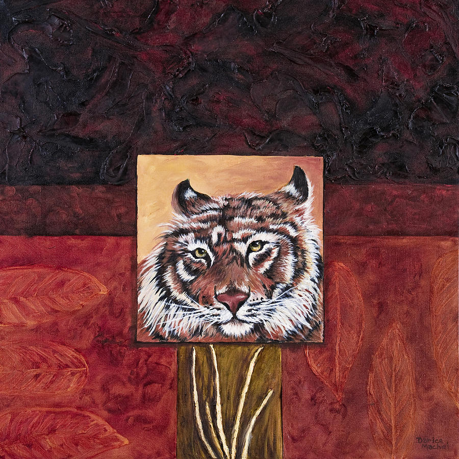Tiger 2 Painting by Darice Machel McGuire
