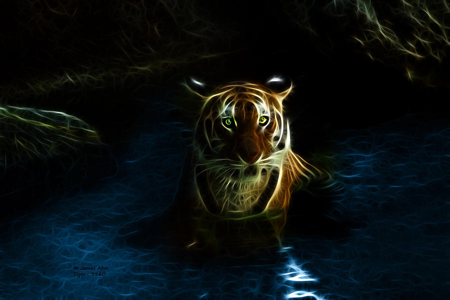 Tiger 3860 - F Digital Art by James Ahn