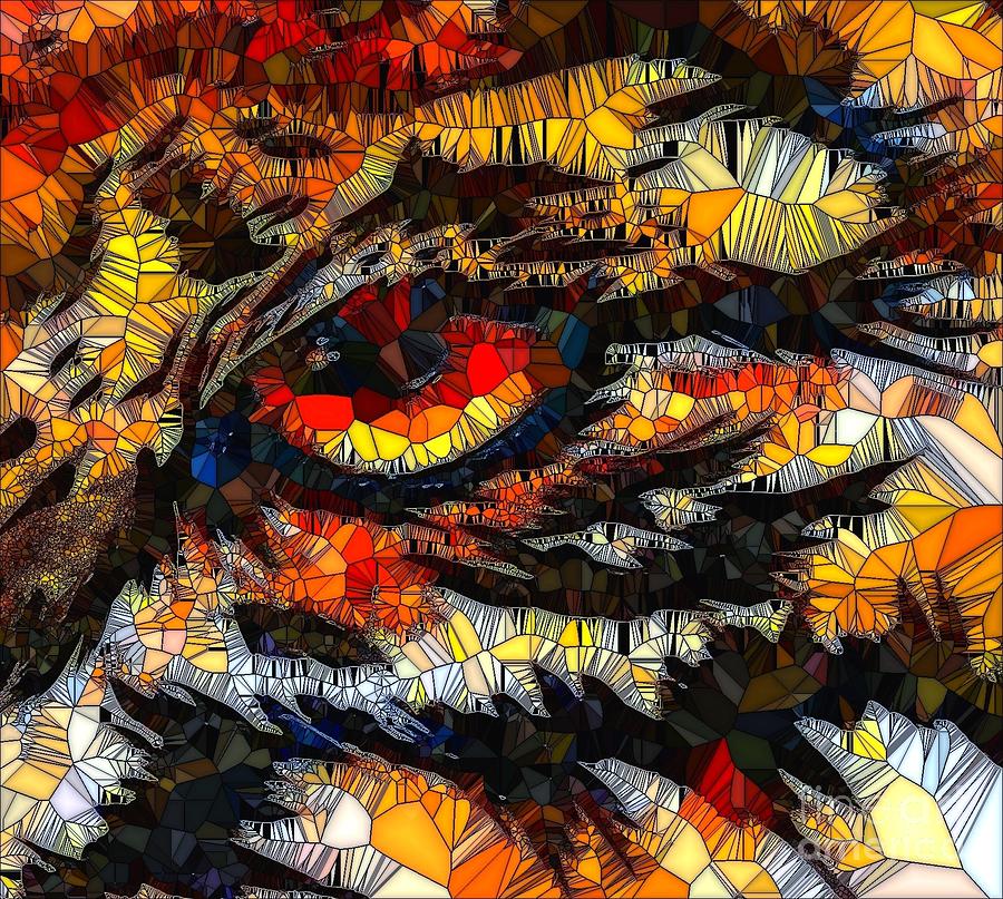 Tiger Eye Painting - Tiger Eye II by Saundra Myles