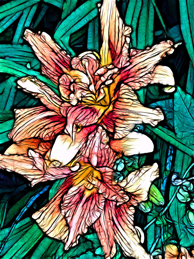 Tiger Lily Digital Art by Jeff Iverson