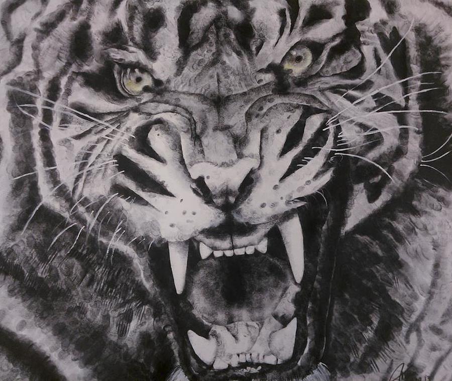 Tiger Painting by Noel Taniguchi - Fine Art America