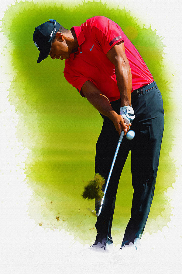 Tiger Woods - The Honda Classic Digital Art by Don Kuing - Fine Art America