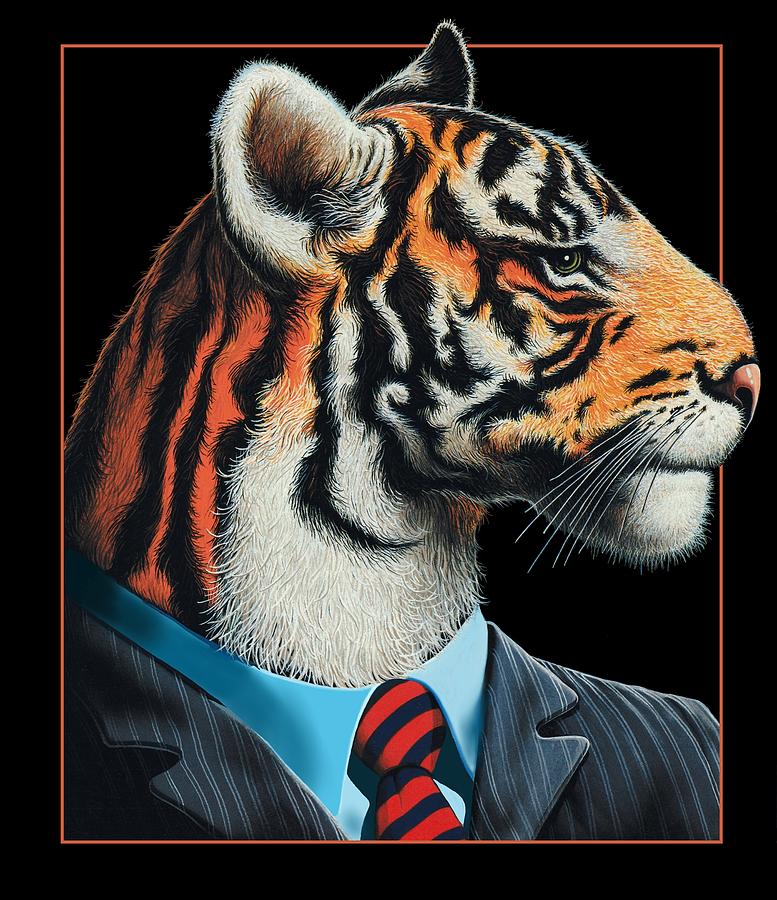 Dr.Tigerman, M.D. Digital Art by Scott Ross