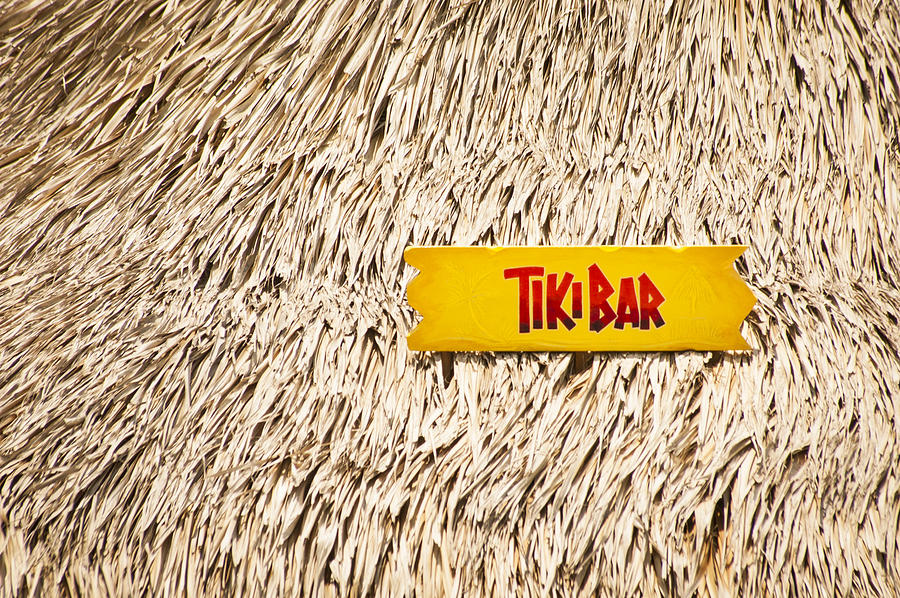 Tiki Bar Photograph by Carolyn Marshall