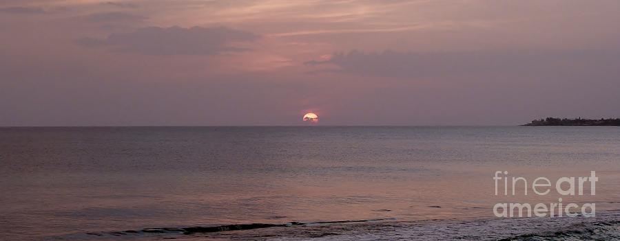 Tiki Sunset 3 Photograph