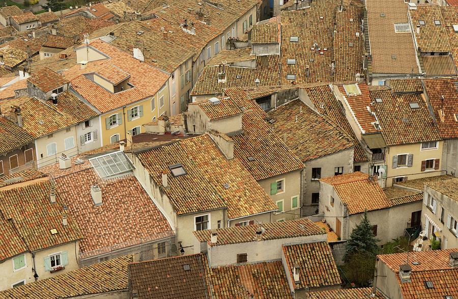 Tiled Roofs Photograph by Cordelia Molloy/science Photo Library