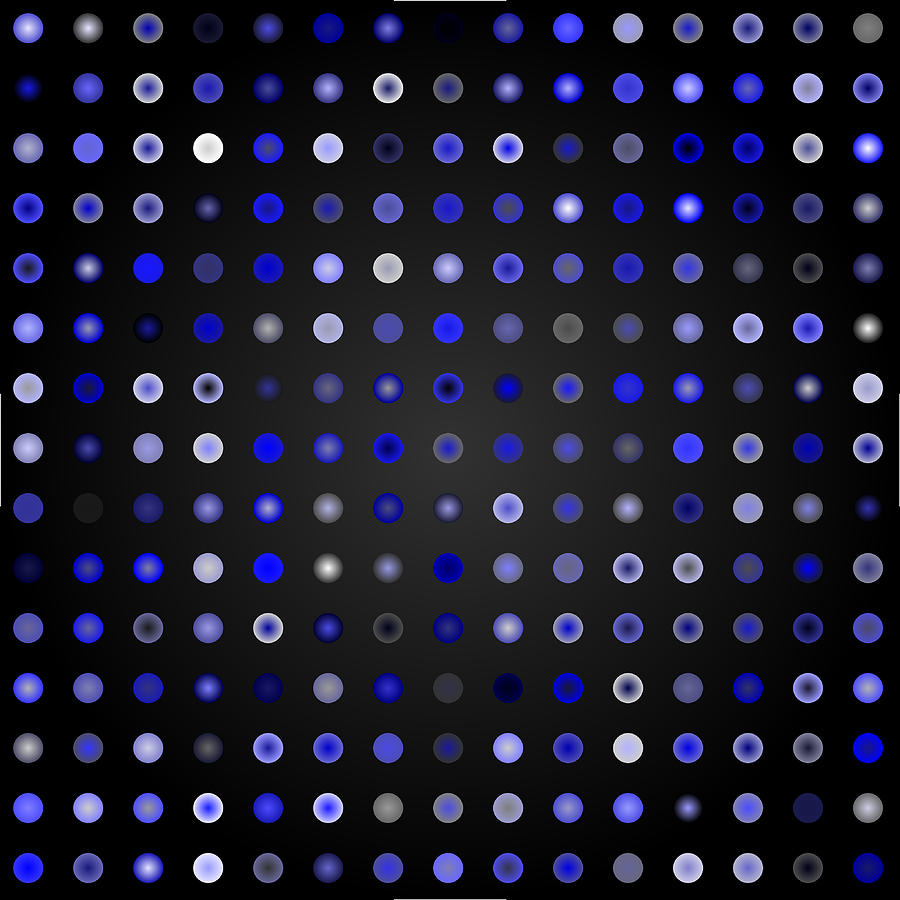 Tiles.blue.1 Digital Art by Gareth Lewis