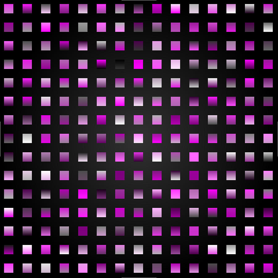 Tiles.purple.1 Digital Art by Gareth Lewis