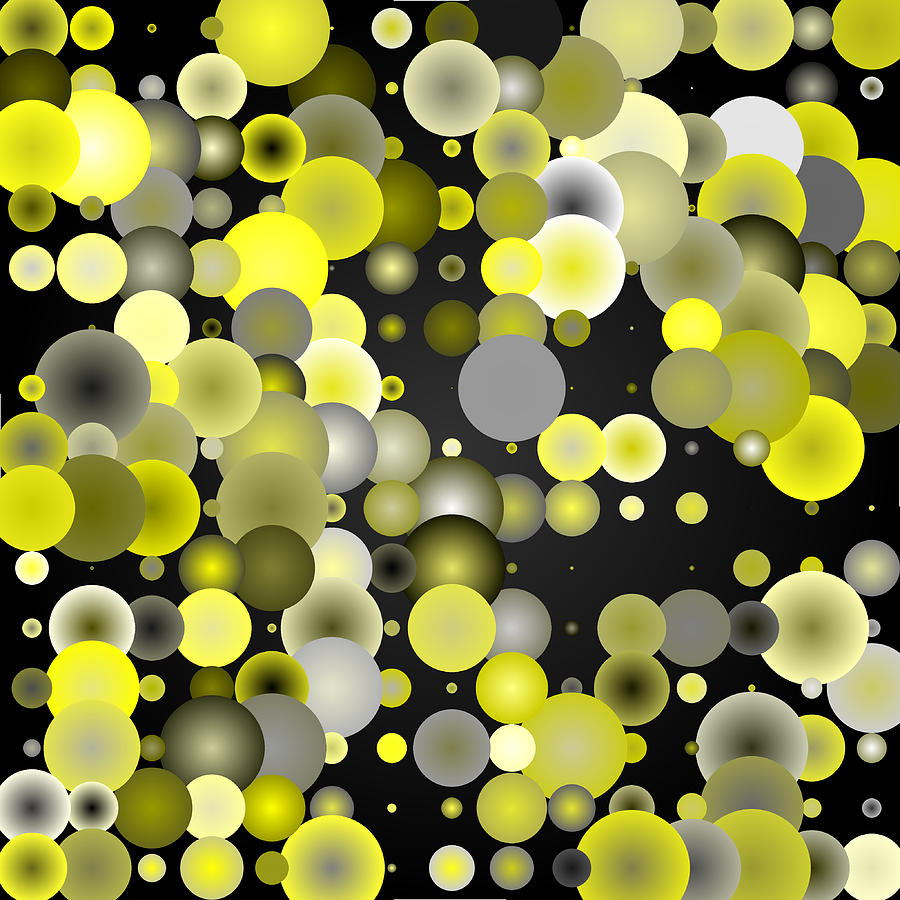 Tiles.yellow.2.1 Digital Art by Gareth Lewis