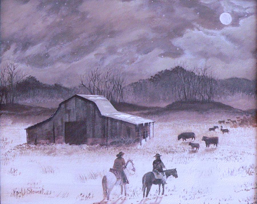 Till The Cows Come Home Painting by William Stewart