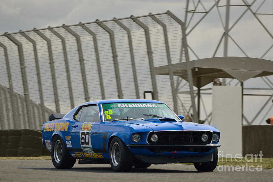 Tilley Racing Mustang Photograph by Stuart Row