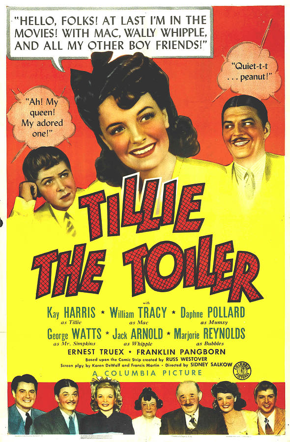 Tillie The Toiler, Us Poster, Top Photograph by Everett