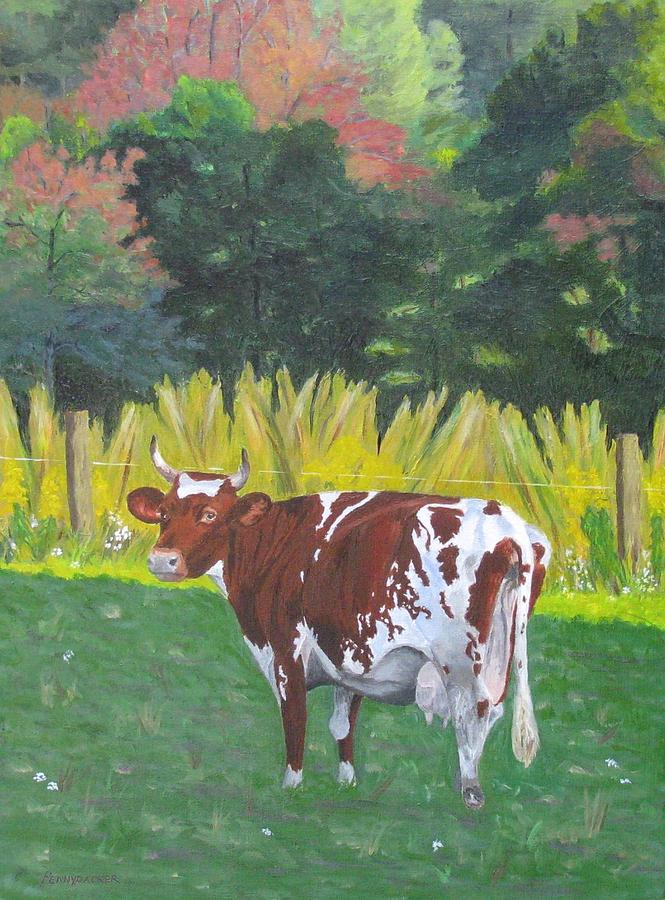 Tilly of Bear Meadows Farm Painting by Barb Pennypacker