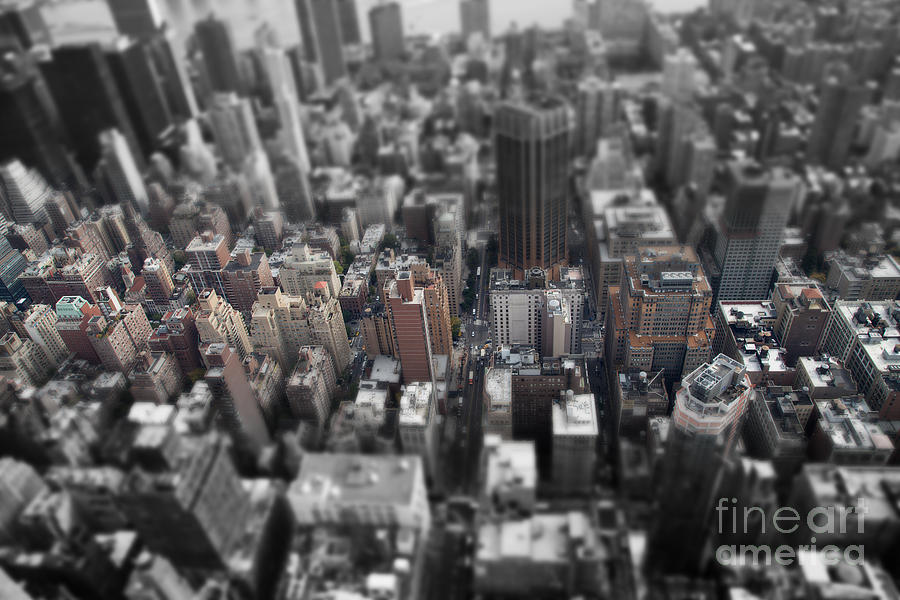 Tilt Shift View Digital Art by Jonathan Parkes | Fine Art America