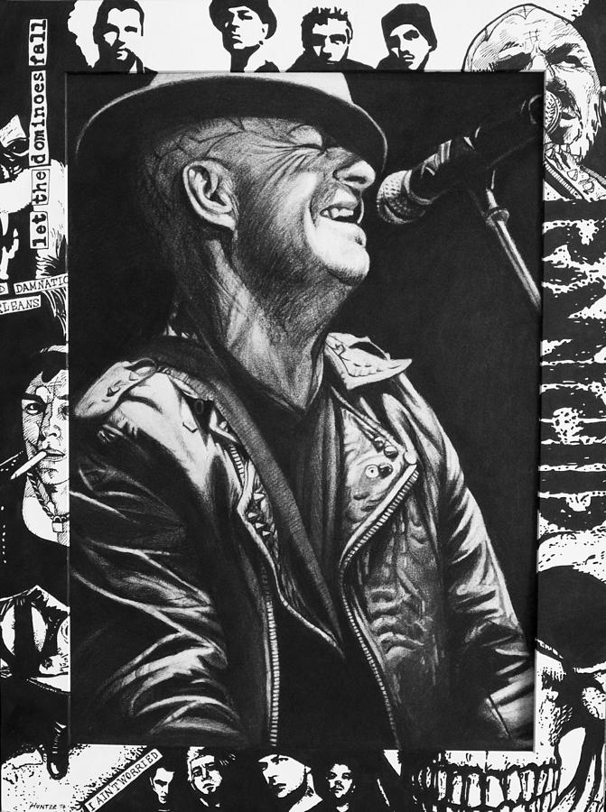 Tim Armstrong Drawing by Steve Hunter