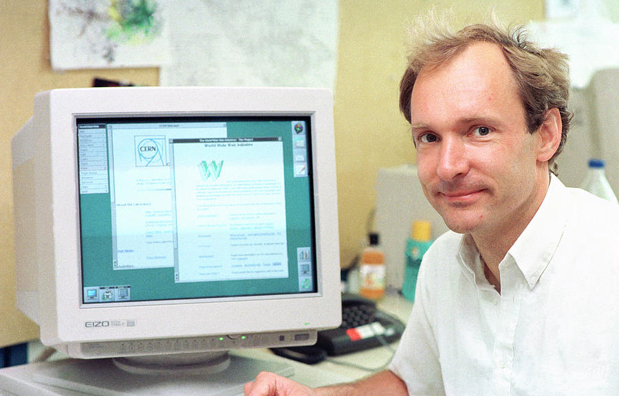 Tim Berners-lee Photograph by Cern