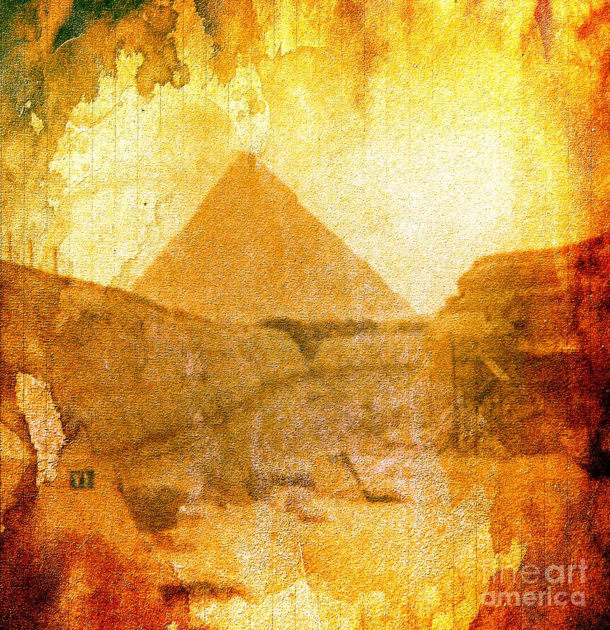 Pyramids Egypt Digital Art - Time Fears the Pyramids by Steven  Pipella