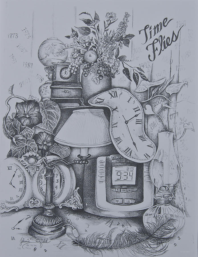 Time Flies Drawing
