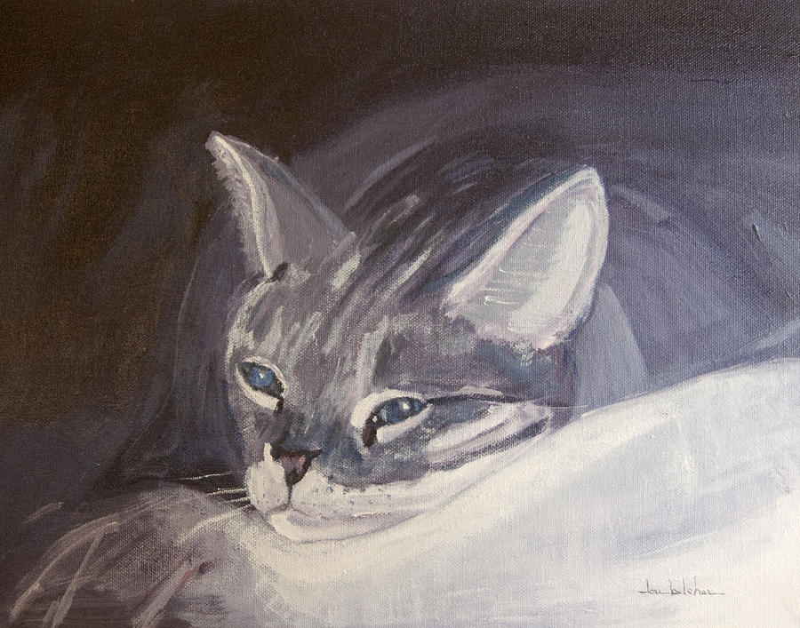 Time for a Nap Painting by Lou Belcher