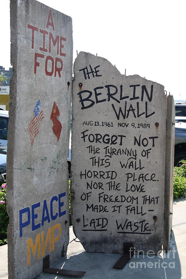 Berlin Photograph - Time For Peace by Christiane Schulze Art And Photography