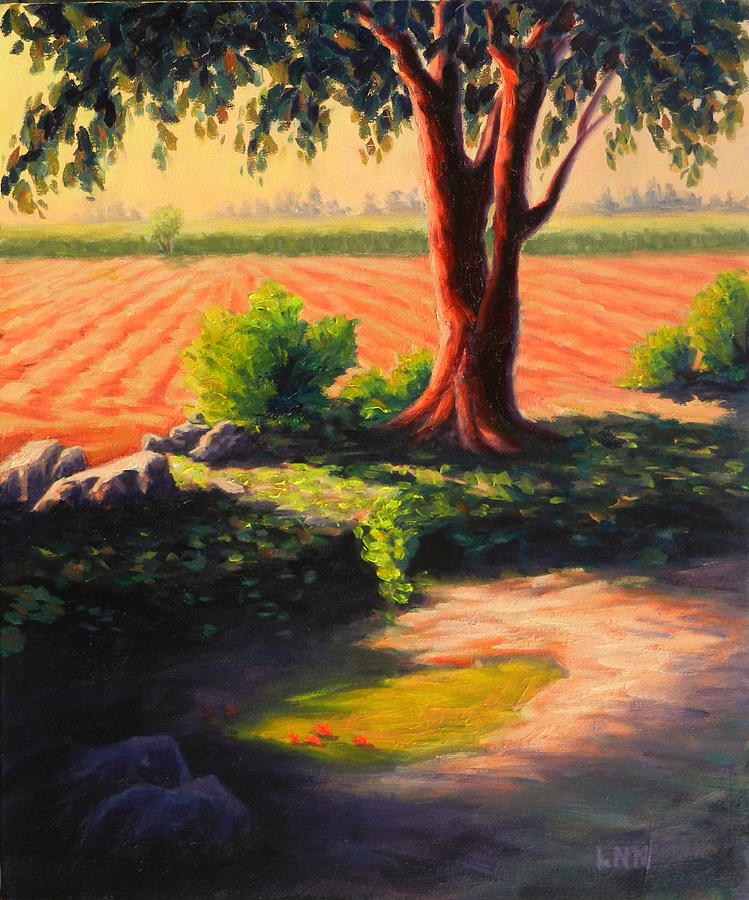 Time for planting, Peru Impression Painting by Ningning Li