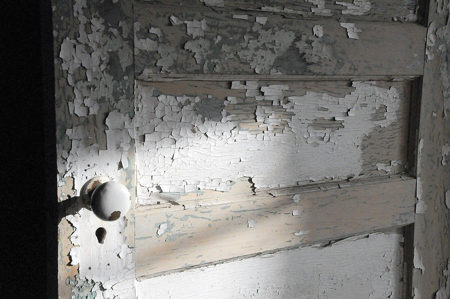 Old Door Photograph - time II by Leon Hollins III Old Door Photograph - time II by Leon Hollins III