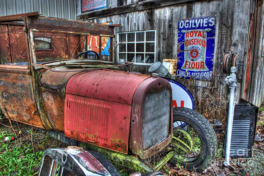 Truck Photograph - Time Marches On by Bob Christopher