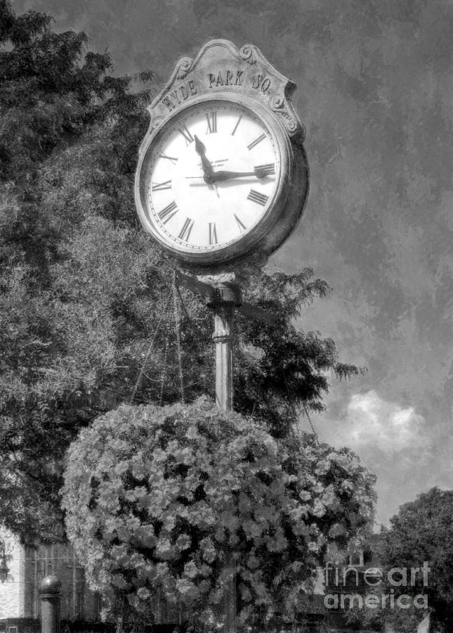 Time Stood Still 2 BW Photograph by Mel Steinhauer