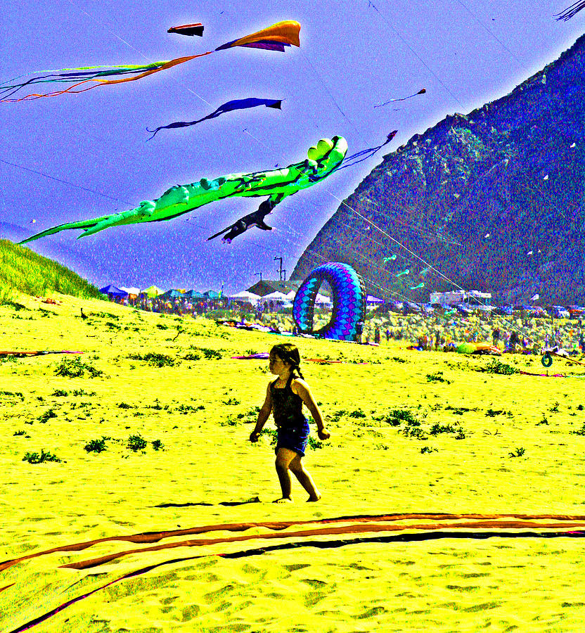 Time to Fly My Kite Digital Art by Joseph Coulombe