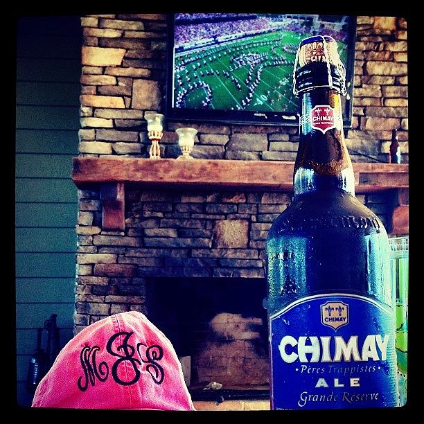 Rolltide Photograph - Time To Pop Open My #chimayblue! What A by Molly Slater Jones