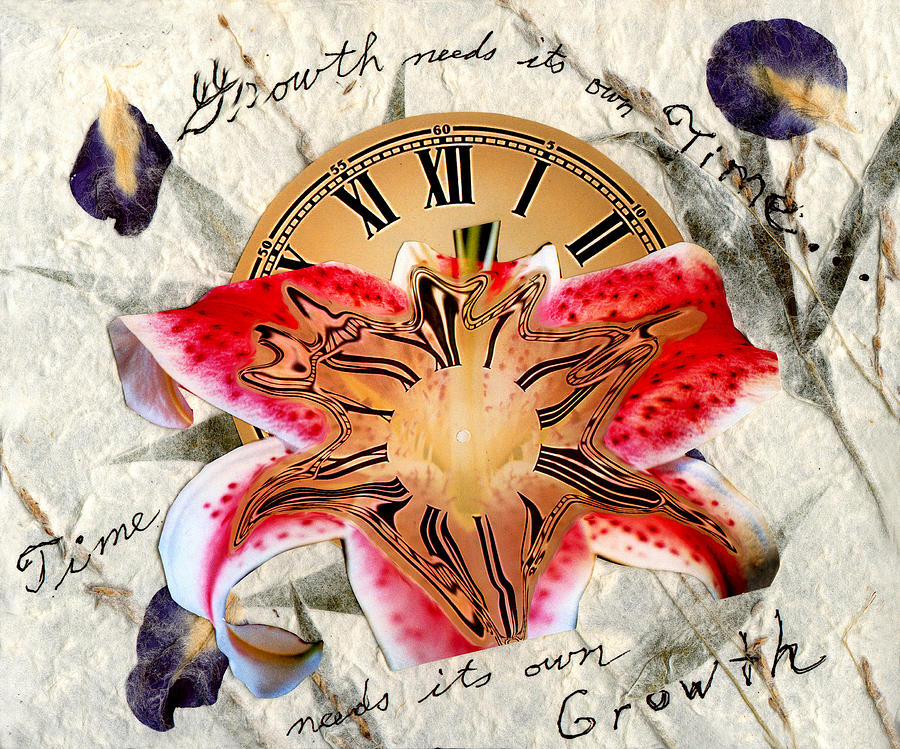 Timeflower Digital Art by Lisa Yount