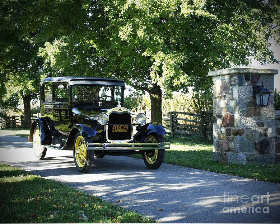 Timeless Beauty Vintage Model A Ford Tudor Photograph By Inspired Nature Photography Fine Art