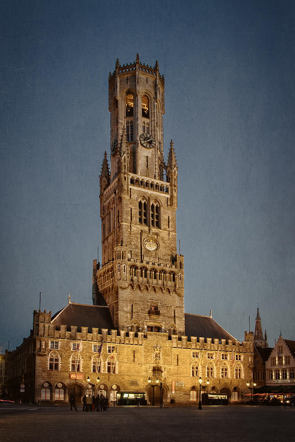 Landmark Photograph - Timeless Bruges Belfort by Joan Carroll