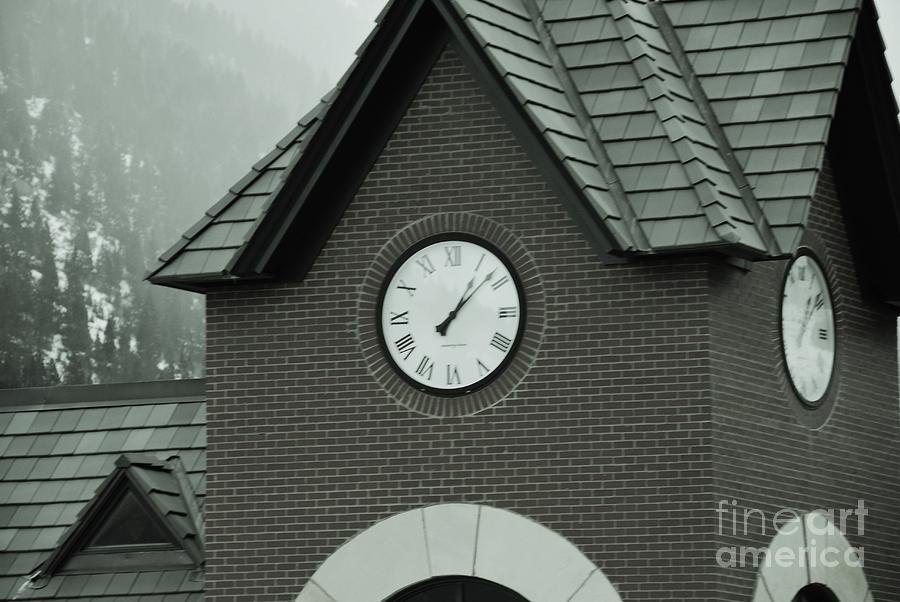 Clock Photograph - Timeless by Michelle Pierce