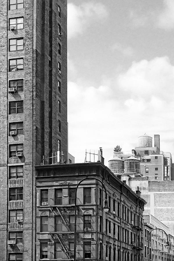 Timeless New York City Rooftops - 7th Avenue Photograph by Mark Tisdale