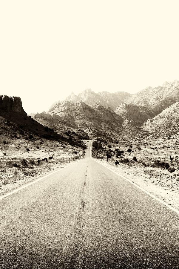 Mountain Photograph - Timeless Road by Nathan Larson