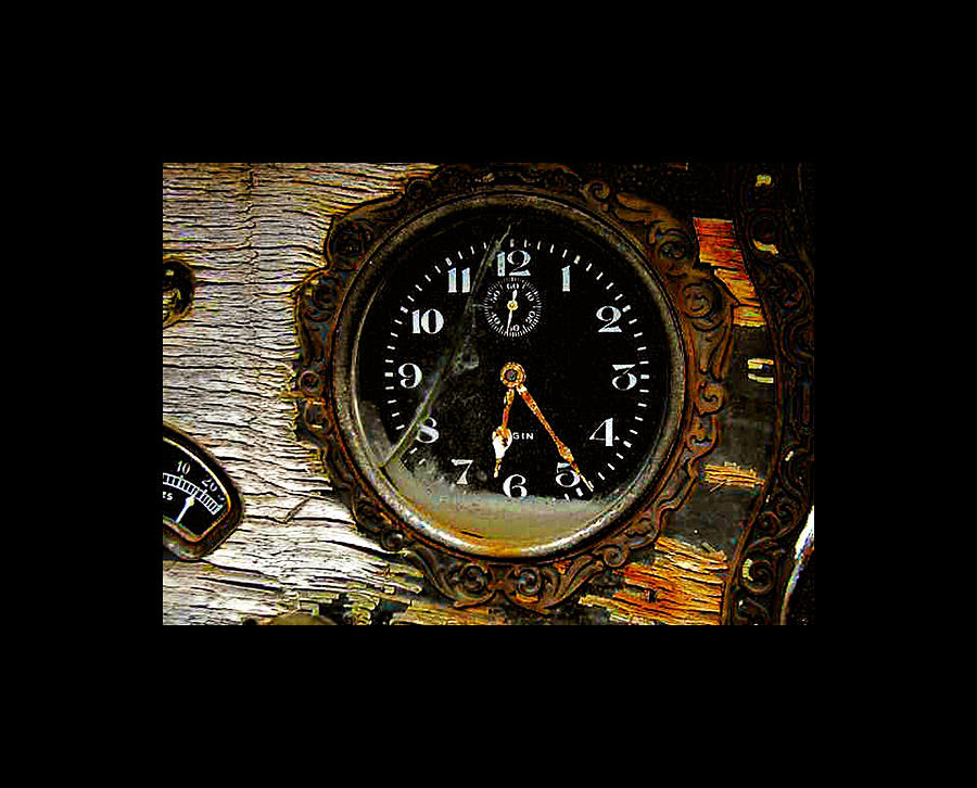 Clock Photograph - Times a Tickin by Richard Erickson