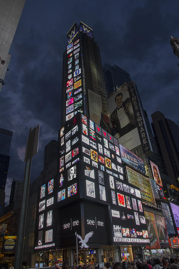 Times Square #2 Photograph by Aleksander Rotner