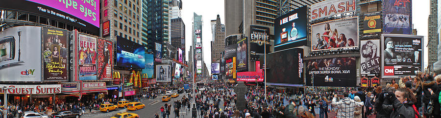 Times Square Photograph by Aleksander Rotner