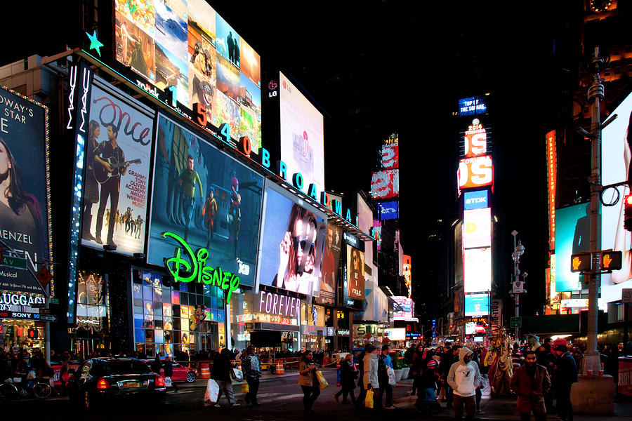 Times Square Photograph by David Pratt