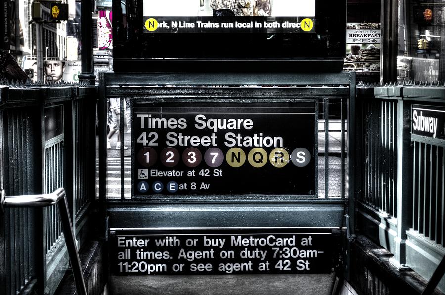 Times Square Photograph by Deborah Ritch