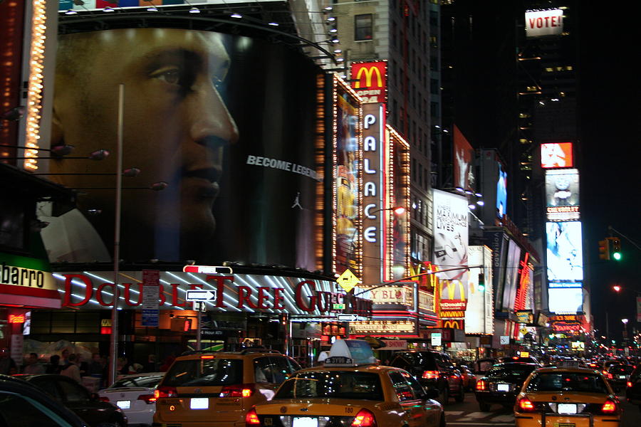 Times Square Photograph - Times Square by Debra Kaye McKrill